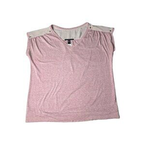 Pastel Pink Shortsleeve Medium Blouse